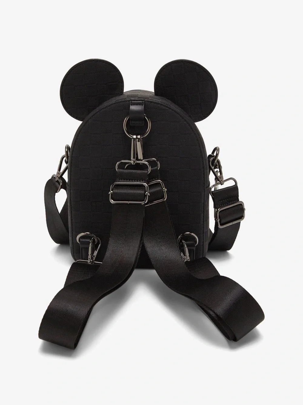 New Loungefly Disney Mickey Mouse Figural Convertible Crossbody Bag